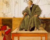 卡尔 拉尔森 : Grandfather with Esbjorn